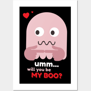 Will You Be My Boo? Posters and Art